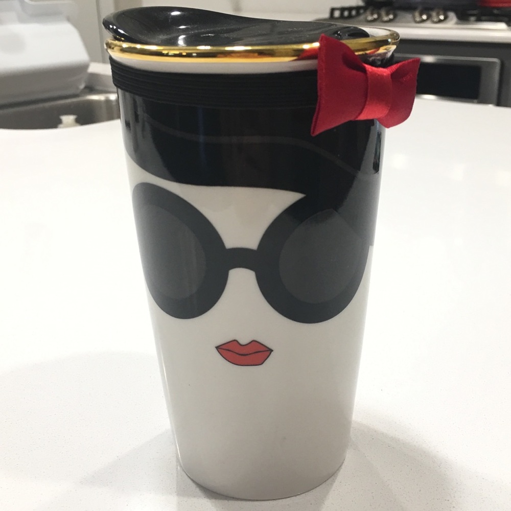 Alice + Olivia by Starbucks travel mug
